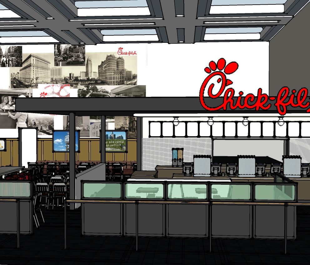 chick fil a downtown